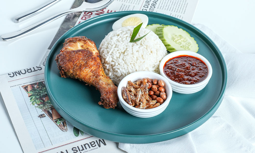 Nasi Lemak Ayam Goreng Berempah