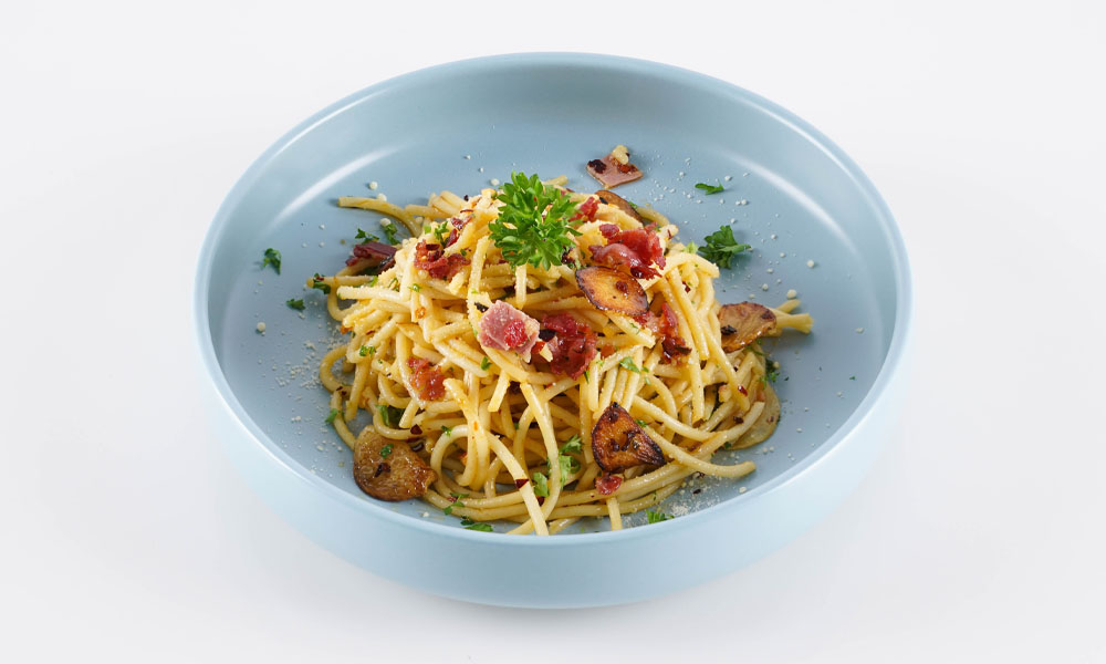 Aglio Olio Beef Bacon