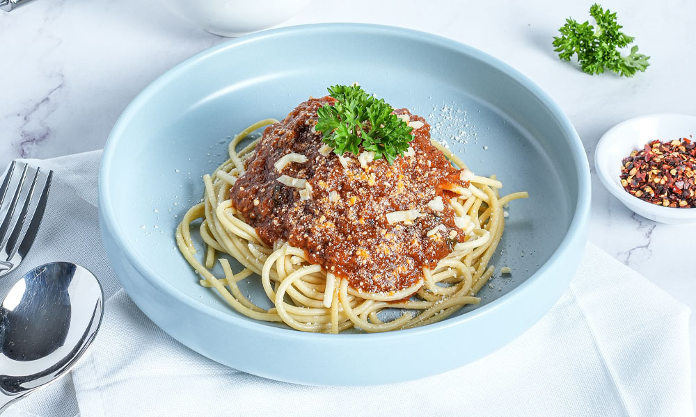 Bolognese Chicken Spaghetti