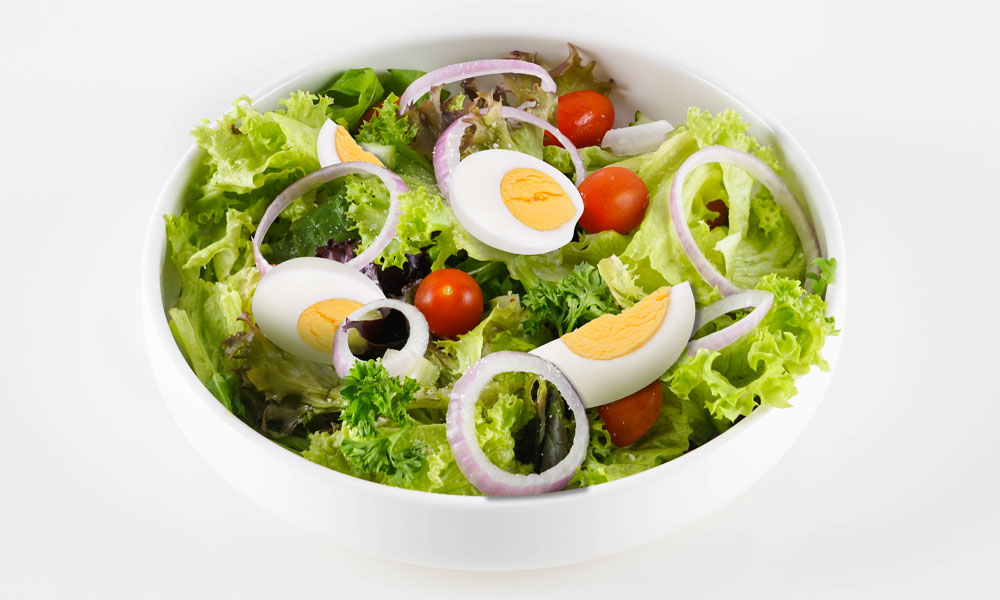 Mixed Salad with Eggs