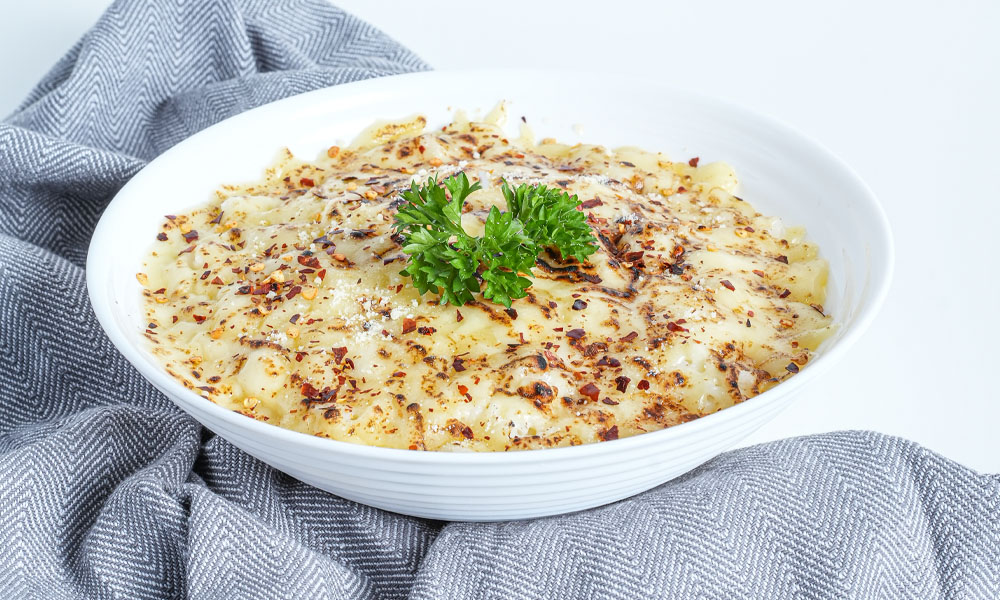 Chicken Rendang Rice with Cheese