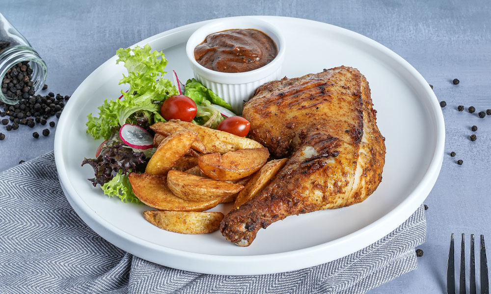 Roasted Rempah Whole Chicken Leg